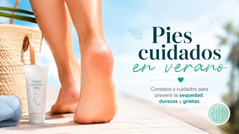 Pies cuidados en verano