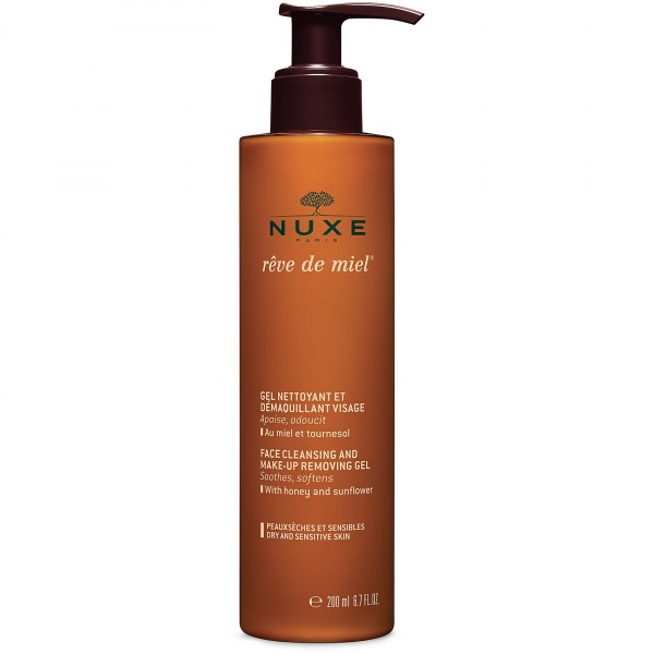 NUXE Rêve de Miel Gel Limpiador y Desmaquillante facial 200 ML